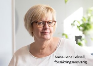 Anna-Lena Leksell, försäkringsansvarig på Unionens a-kassa